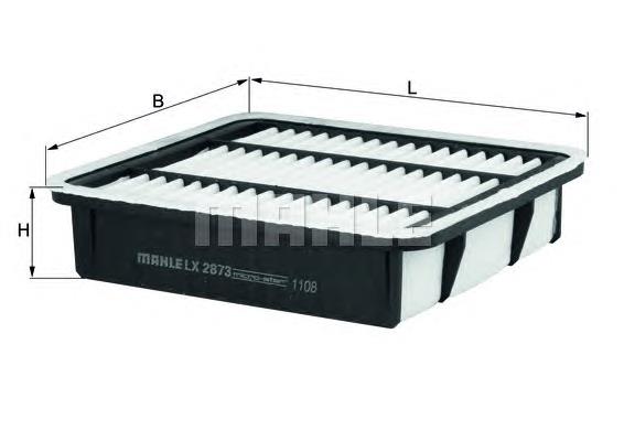 Елемент повітряного фільтра Mahle Original LX2873 ціна, від 7.62 USD