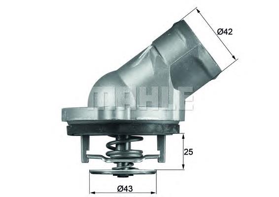 Термостат TI4587D Mahle Original