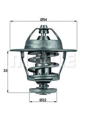 Термостат TX5385D Mahle Original