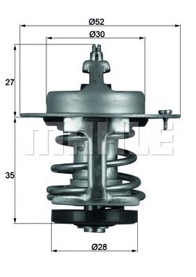 Термостат TX6979 Mahle Original