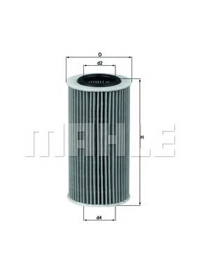 OX370D1 Mahle Original Фільтр масла