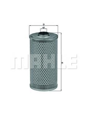 Масляний фільтр OX39D Mahle Original