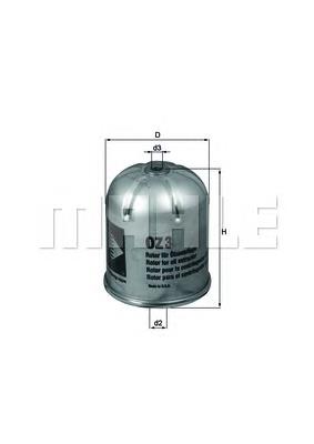 Купити OZ3D Mahle Original Фільтр очищення масла відцентровий