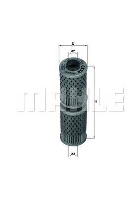 Фільтр масляний Mahle Original OX36D