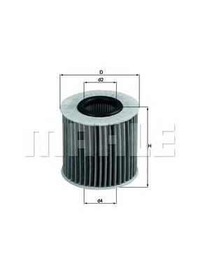 Купити OX414D1 Mahle Original Фільтр очищення масла відцентровий