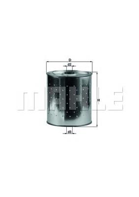 Фільтр масляний Mahle Original OX85D