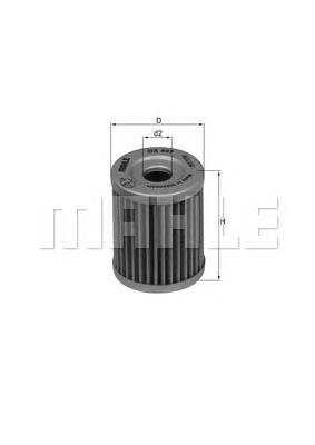 OX407 Mahle Original Фільтр масла