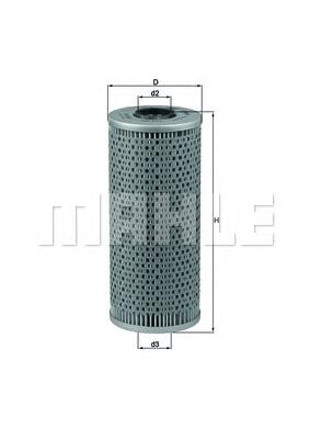 OX121D Mahle Original Фільтр масла