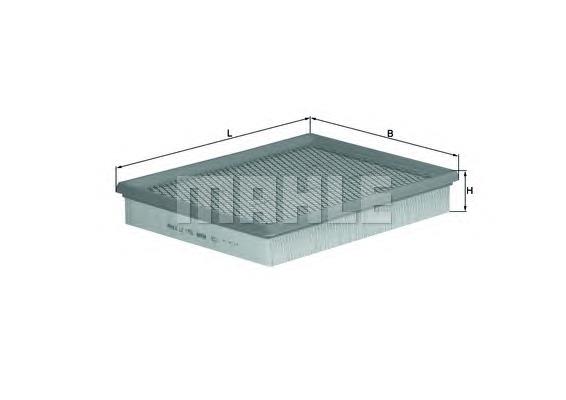 Повітряний фільтр LX1758 Mahle Original