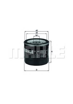 Купити OC606 Mahle Original Фільтр очищення масла відцентровий