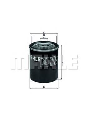 Купити OC617 Mahle Original Фільтр очищення масла відцентровий