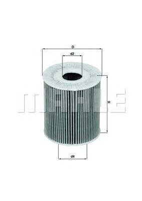 Масляний фільтр OX175D Mahle Original