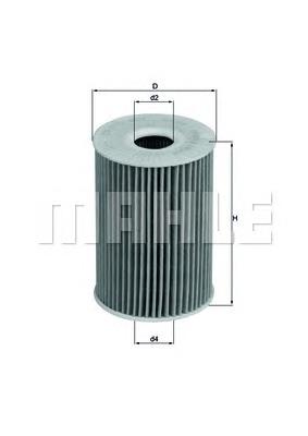 Масляний фільтр OX415D Mahle Original