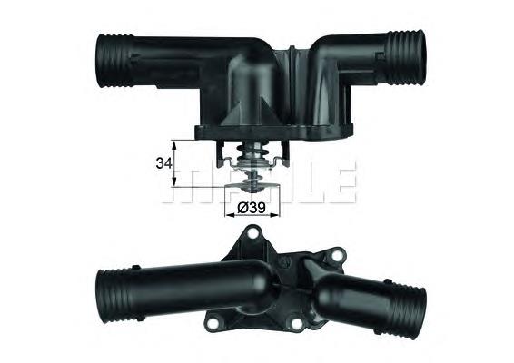 Автомобільний термостат Mahle Original TI2495 ціна, від 31.52 USD