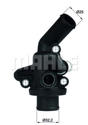 Купити TI1187 Mahle Original Корпус термостата