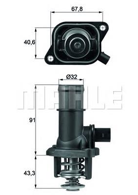 TI16105 Mahle Original Авто термостат