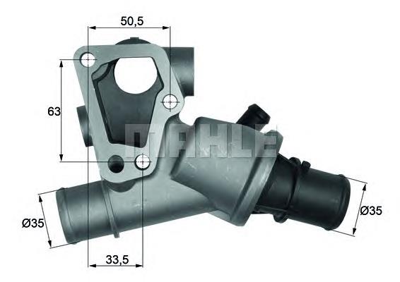 Автомобільний термостат Fiat/Alfa/Lancia 7730098 ціна, від 50.28 USD