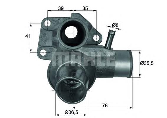 Купити C43085 HELLA Термостат в корпусі