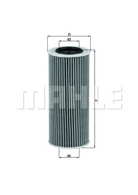 OX1773D Mahle Original Фільтр масла