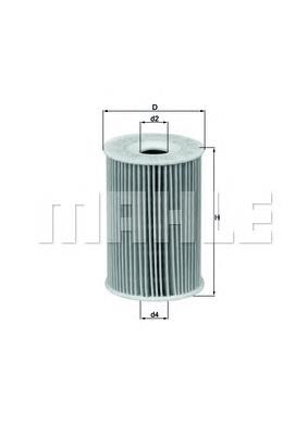 Фільтр масляний Mahle Original OX1351D