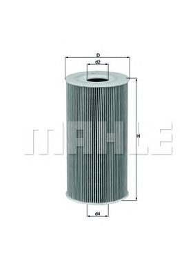 Масляний фільтр OX126D Mahle Original
