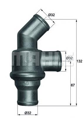 Термостат TH1680 Mahle Original