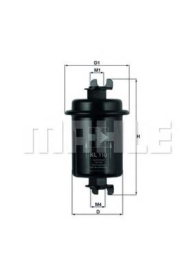 KL110 Mahle Original Фільтр палива