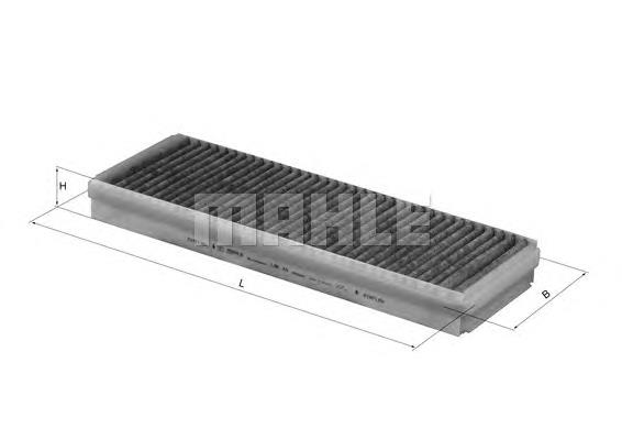 Купити LAK43 Mahle Original Фільтр салону вугільний
