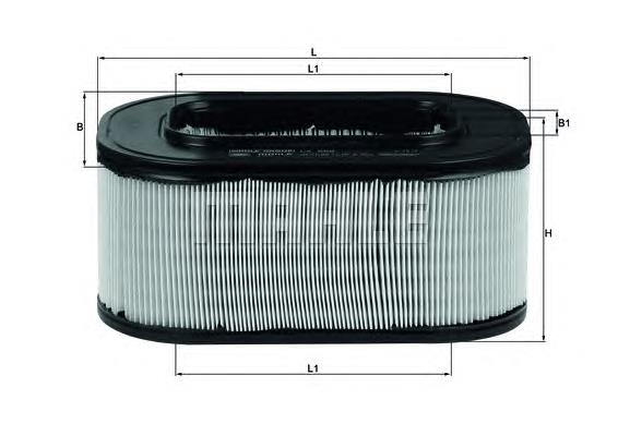 Елемент повітряного фільтра Mahle Original LX558 ціна, від 17.34 USD