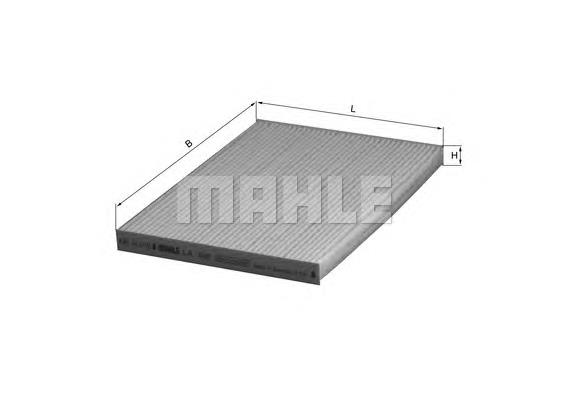 Купити LA396 Mahle Original Фільтр салону вугільний