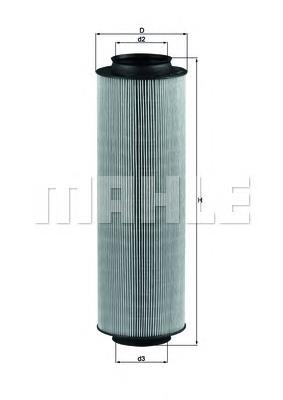 Купити LX791 Mahle Original Автомобільний фільтр повітря