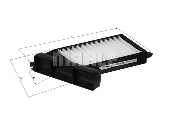 Фільтр повітряний обігрівача Mahle Original LA384 ціна, від 8.25 USD