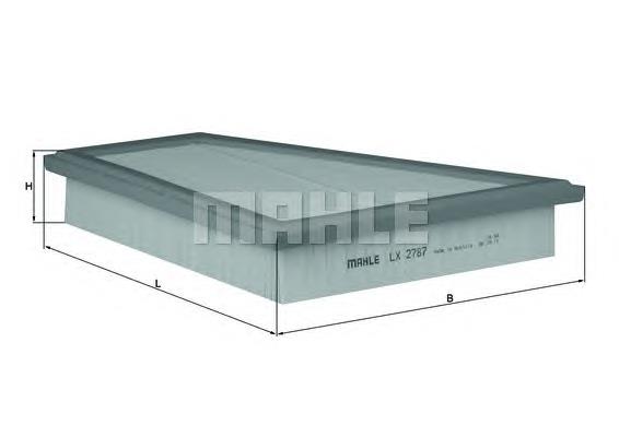Купити LX2787 Mahle Original Автомобільний фільтр повітря