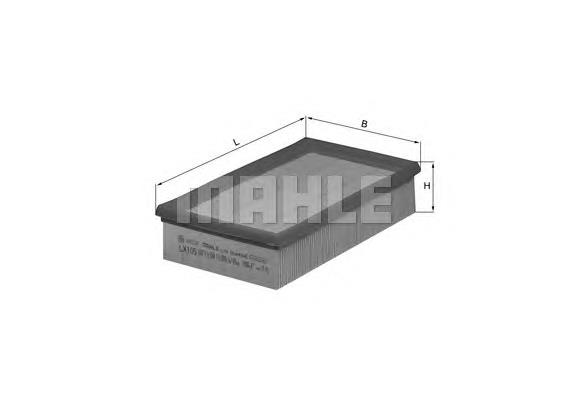 Купити LX105 Mahle Original Автомобільний фільтр повітря