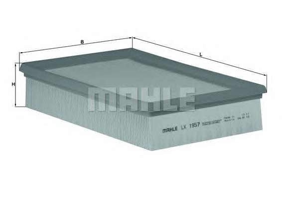 Елемент повітряного фільтра Mahle Original LX1957 ціна, від 9.91 USD