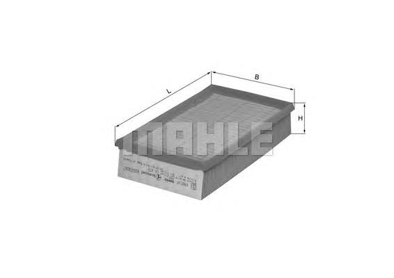 Елемент повітряного фільтра Mahle Original LX452 ціна, від 4.88 USD
