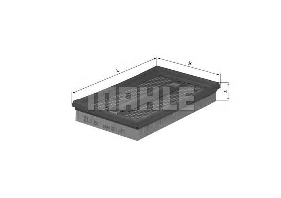LX350 Mahle Original Повітряний фільтр двигуна