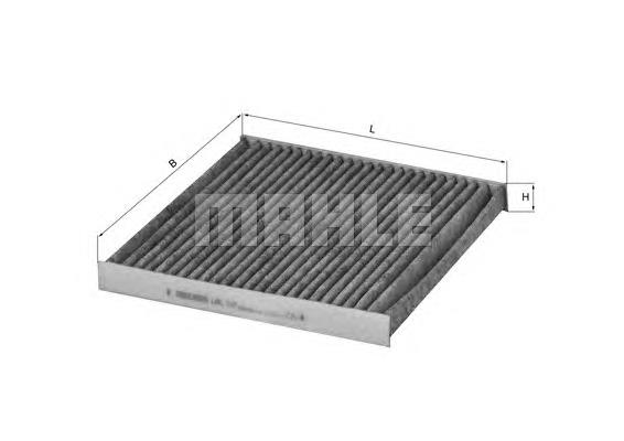 LAK107 Mahle Original Внутрішньосалонний фільтр
