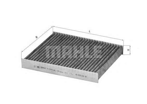 Фільтр повітряний обігрівача Mahle Original LAK120 ціна, від 6.15 USD