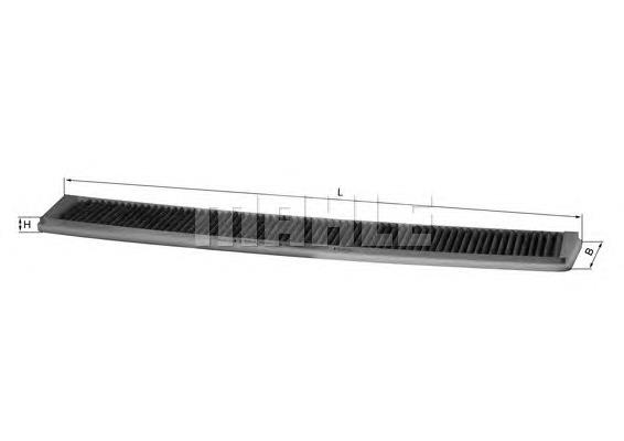 Купити LAK102 Mahle Original Фільтр салону вугільний
