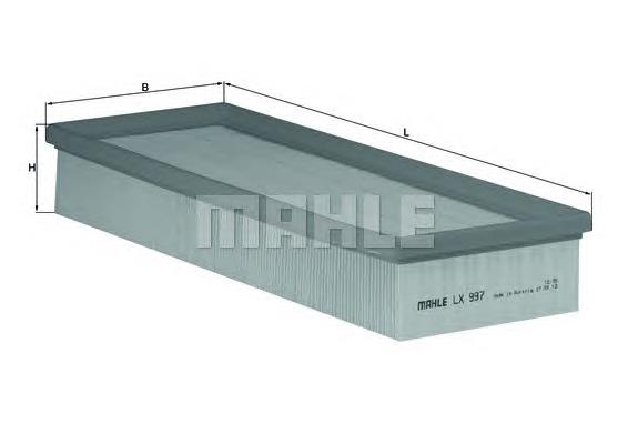 LX997 Mahle Original Повітряний фільтр двигуна