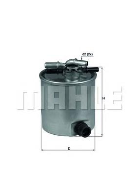 KL44015 Mahle Original Фільтр палива