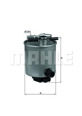 Паливний фільтр KL44014 Mahle Original