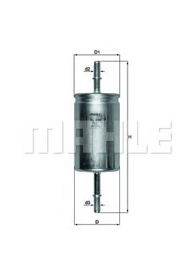 KL559 Mahle Original Фільтр палива