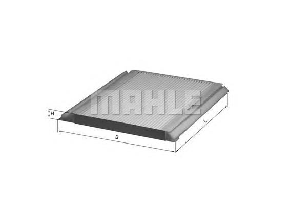 Фільтр повітряний обігрівача Mahle Original LA41 ціна, від 9.65 USD