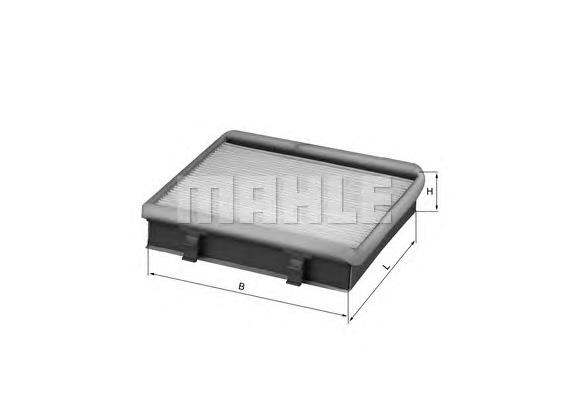 Купити LA19 Mahle Original Фільтр салону вугільний