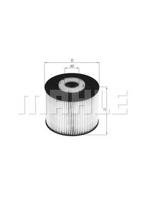 Фільтр паливний Mahle Original KX331D