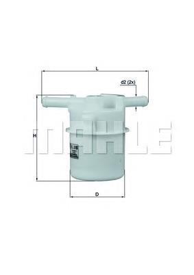 KL205 Mahle Original Фільтр палива