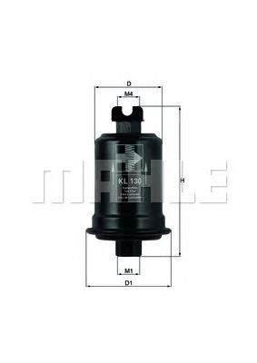 Купити KL130 Mahle Original Фільтр-відстійник палива грубої очистки