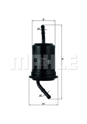 Паливний фільтр KL115 Mahle Original